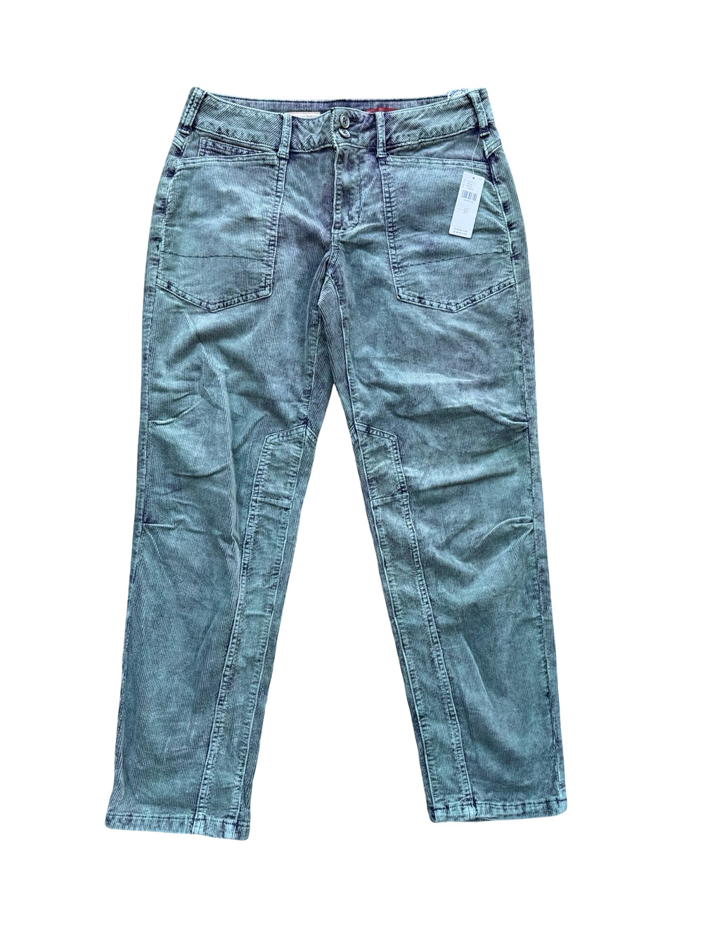 NWT Pilcro Anthropologie "The Wanderer" Corduroy Cargo Utility Pants Size 27